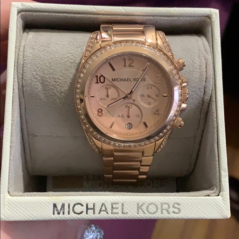 Michael Kors Rose Gold Watch